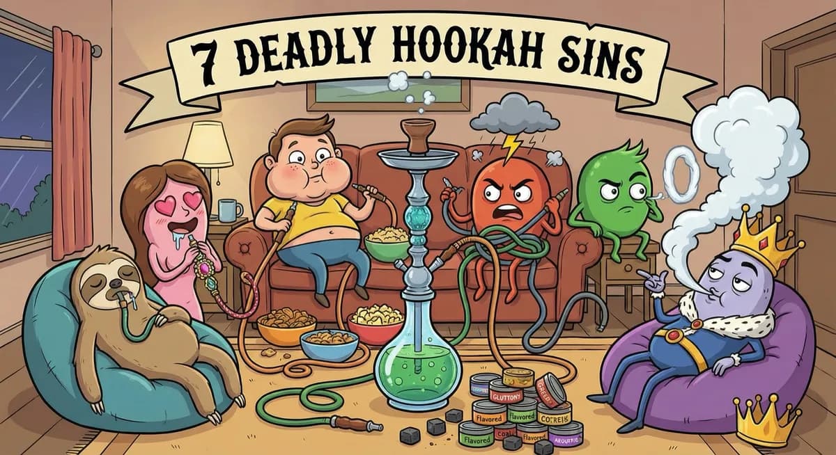 7 Hookah Mistakes Killing Your Session