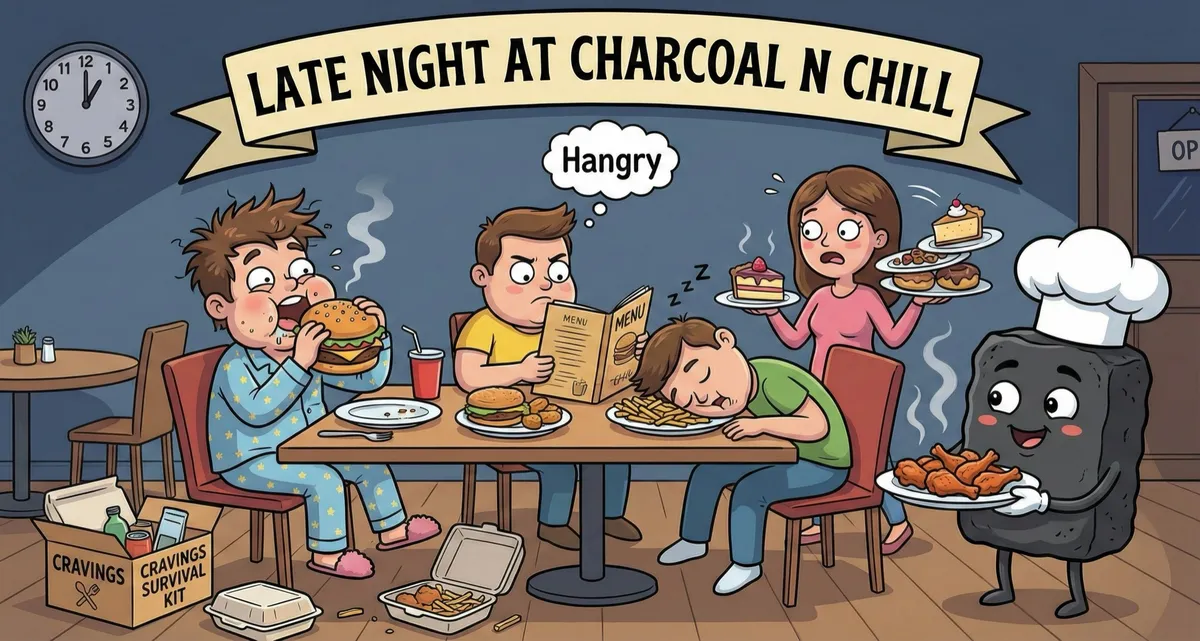 Late Night at Charcoal N Chill: A Survival Guide to 1 AM Cravings