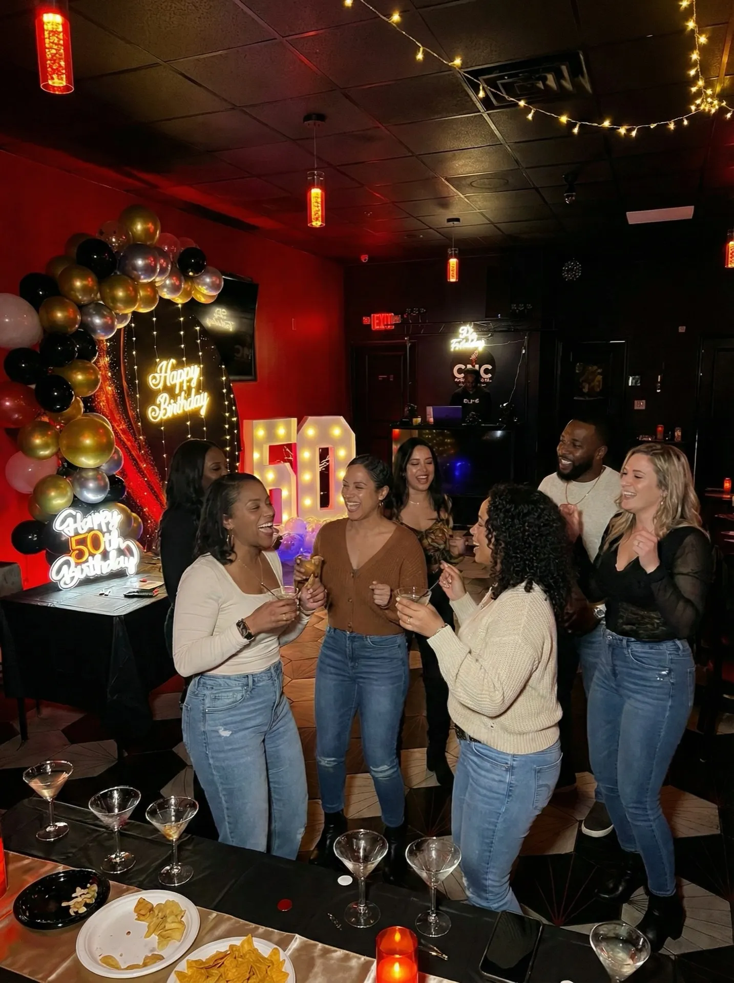 Private Birthday Party Decor